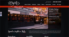 Desktop Screenshot of ilbistro.net