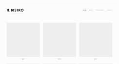 Desktop Screenshot of ilbistro.co.uk